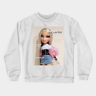 aquarius bratz Crewneck Sweatshirt